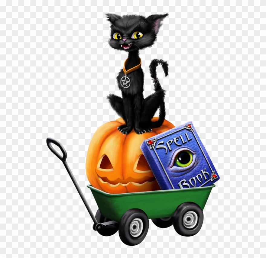 Halloween Pumpkins Halloween Clipart, Happy Halloween, - Sorciere Bonne Annee 2019 - Png Download