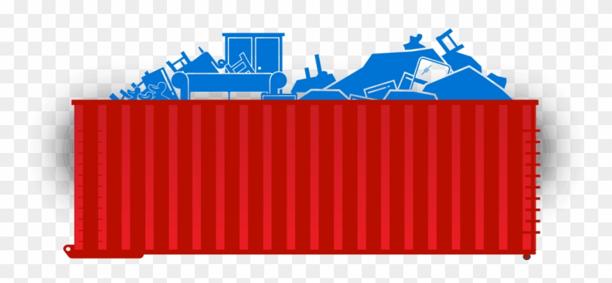 Dumpster Yard Roll Off Clipart , Png Download - Dumpster Clip Art Transparent Png