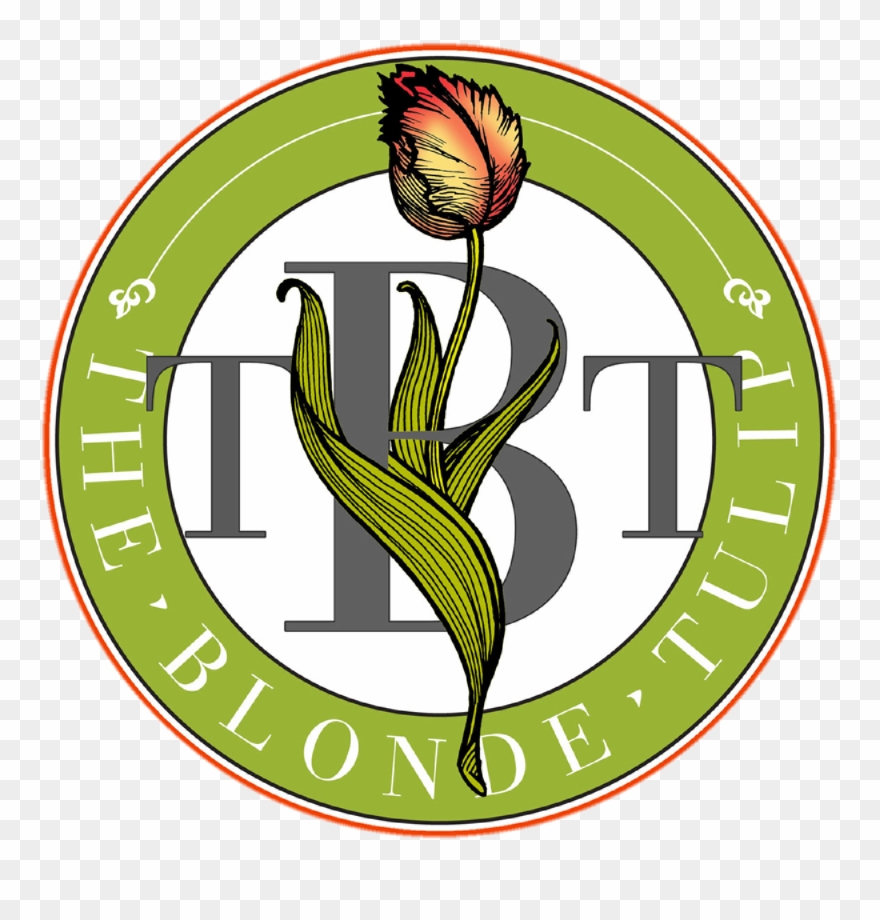 The Blonde Tulip Floral Design - Blonde Tulip Clipart