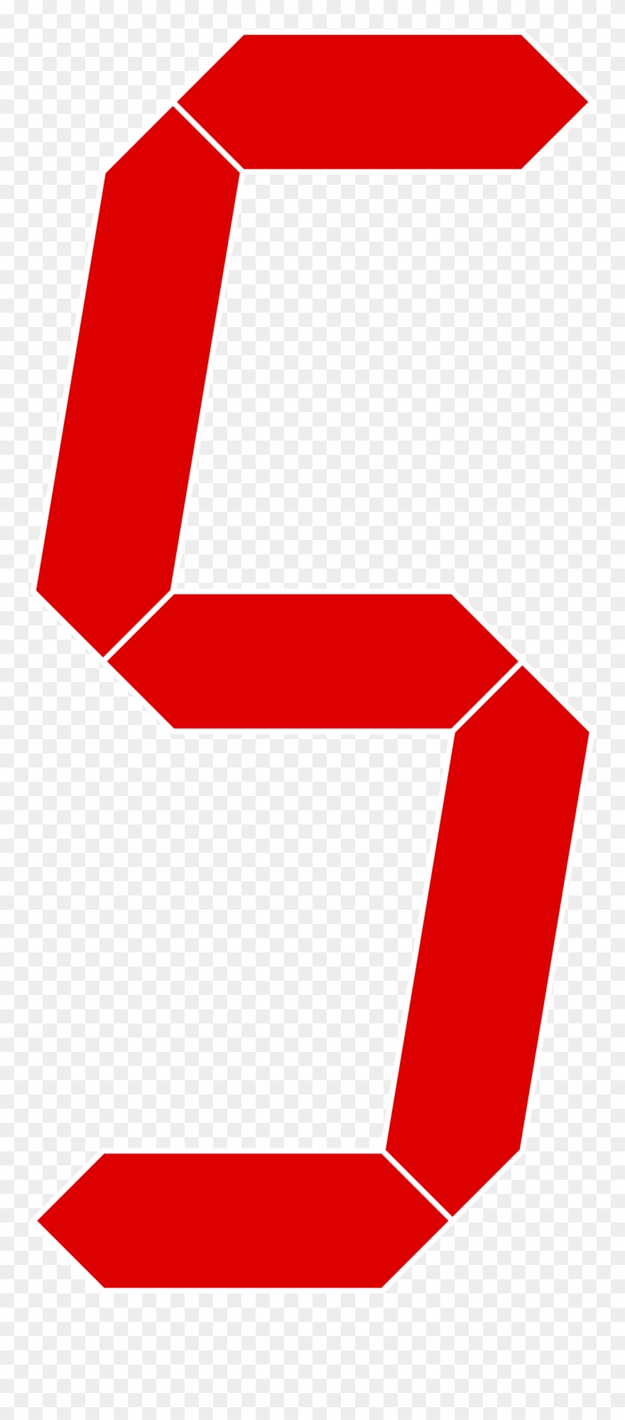 5 Clipart Number 4 - Digito 5 - Png Download