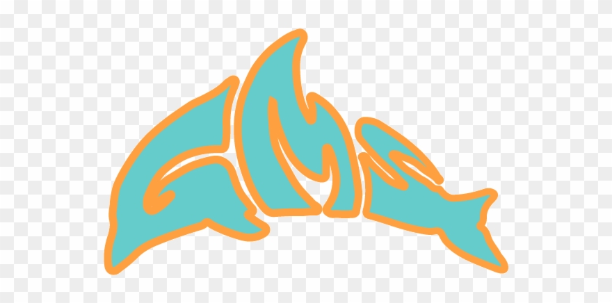 Gifford Middle School - Gifford Middle School Dolphin Clipart