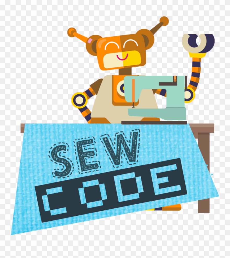 Sewing And Coding Summer Program - Illustration Clipart