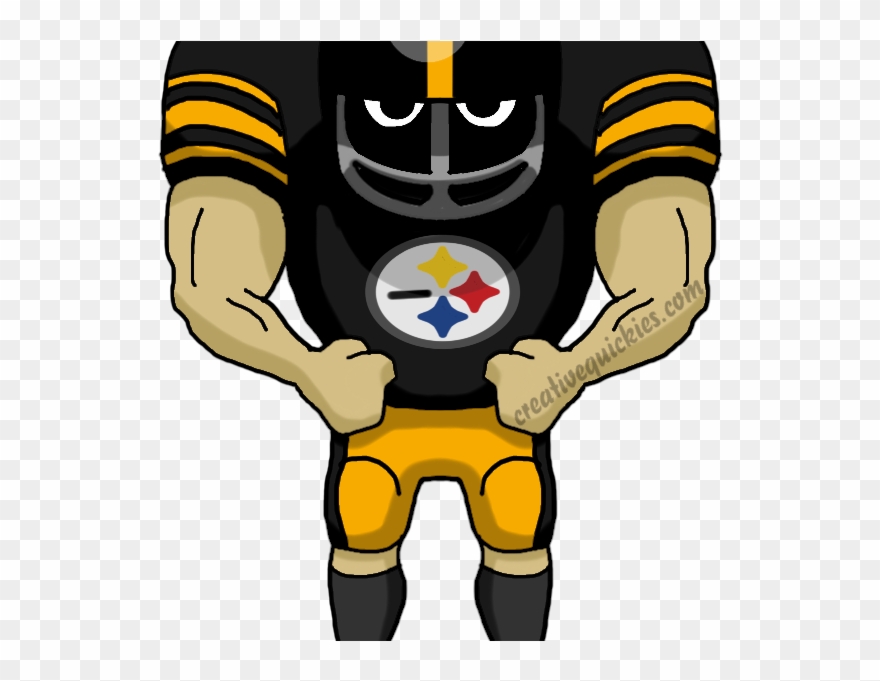 Download Steelers Clip Art - New Orleans Saints Cartoon - Png Download