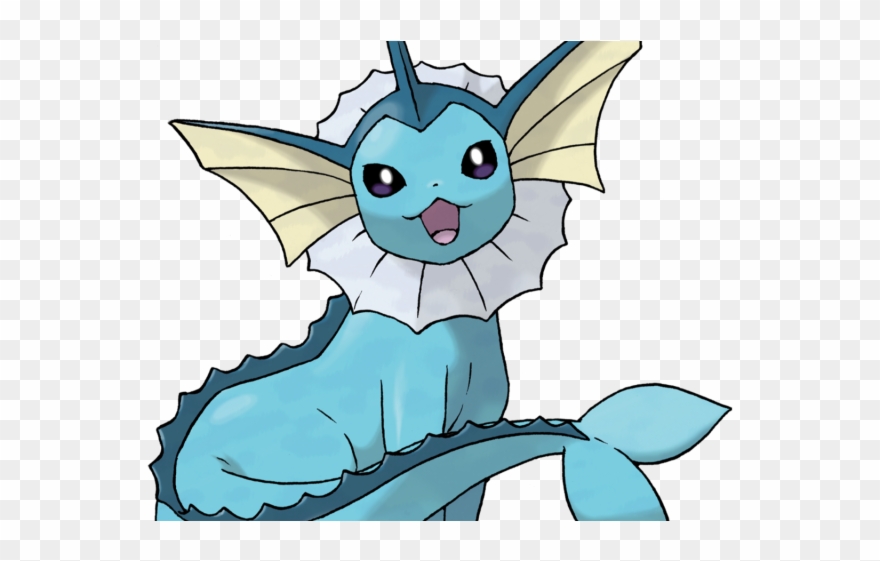 Pokemon Clipart Vaporeon - Pokemon Eevee Evolution - Png Download