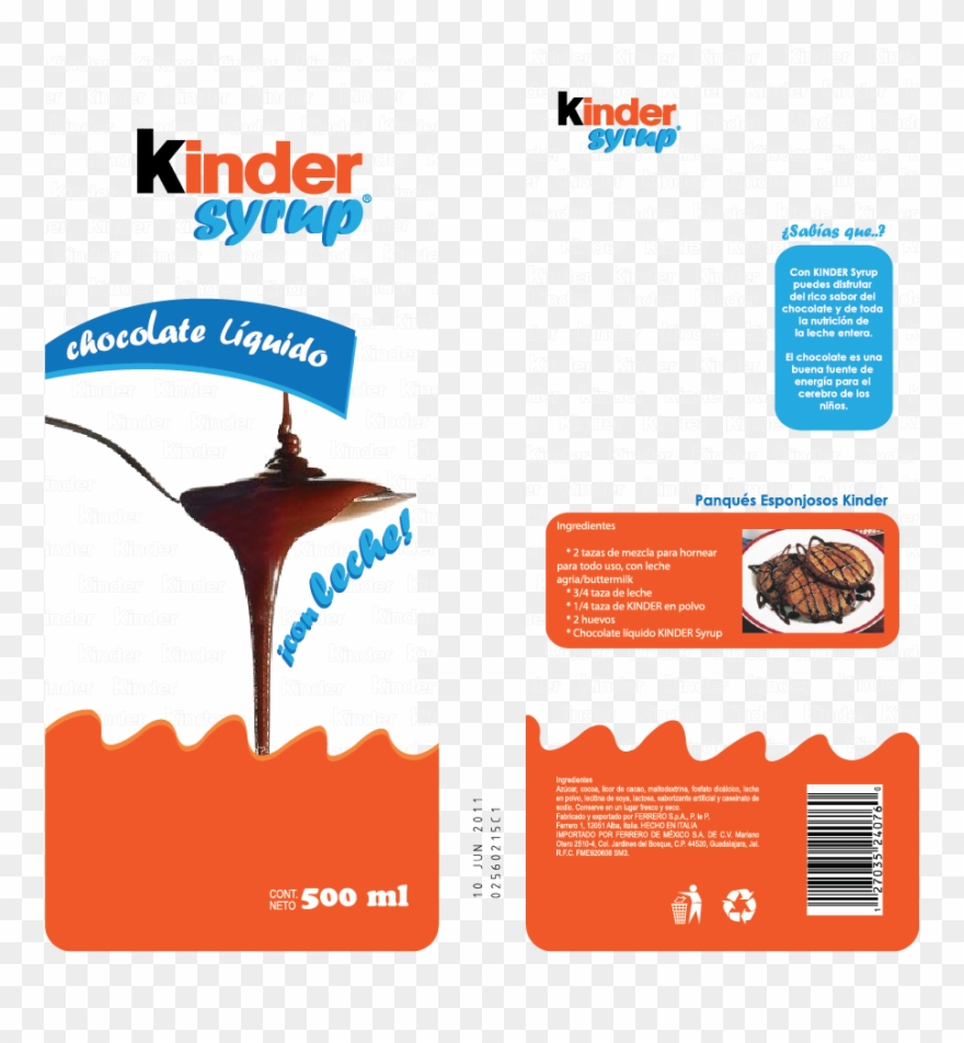 School Project Comprising The Proposal Of An Extended - Kinder Bueno Clipart