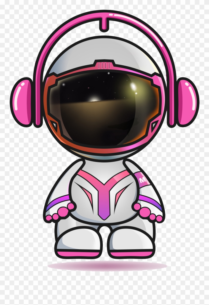 Headset Outer Helmet Headphones Space Villain In - Cartoon Clipart