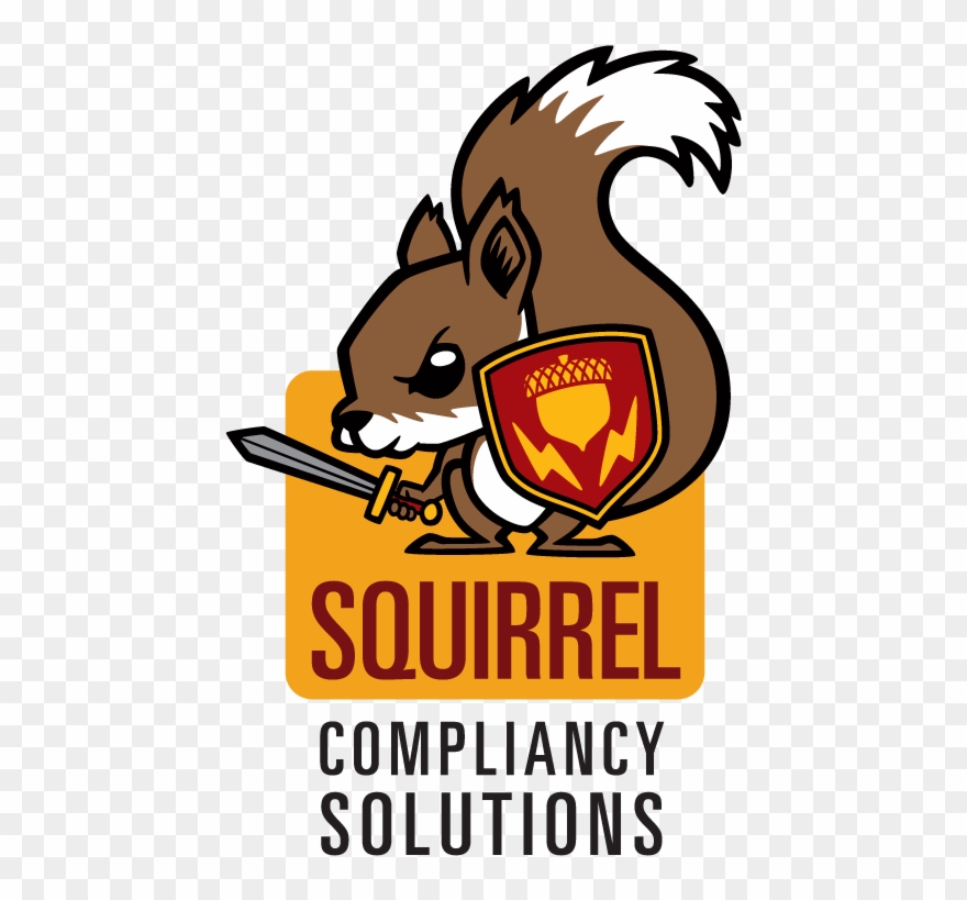 Squirrel Compliancy Solutions Logo Vertical Light Final Clipart