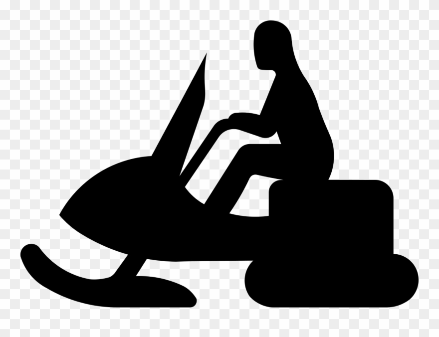 File - Snöskoterpiktogram - Svg - Cars Sign Clipart