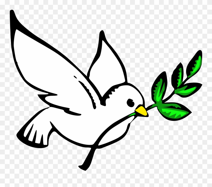Free Dove Clipart Many Interesting Cliparts - Peace Dove - Png Download