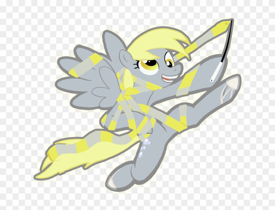 Gymnast Derpy By Kna - Cartoon Clipart