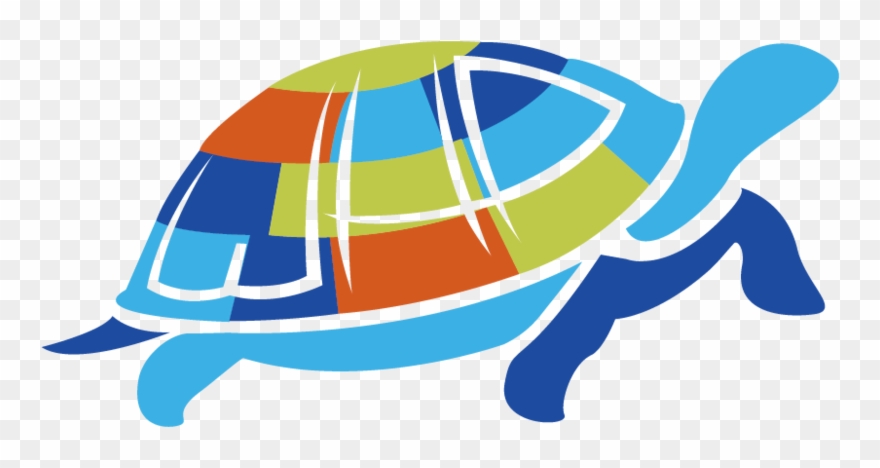Whp Colour Just Turtle - Painted Turtle Clipart