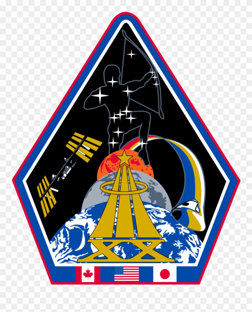 Astronaut Class Group 20 Patch - Astronaut Patch Png Clipart
