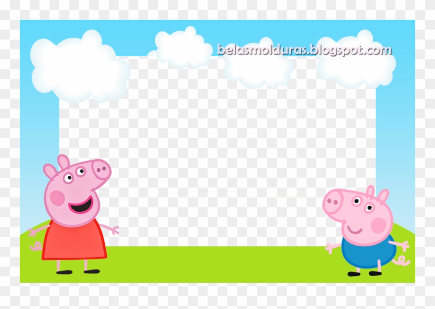 Peppa Pig And George Clipart