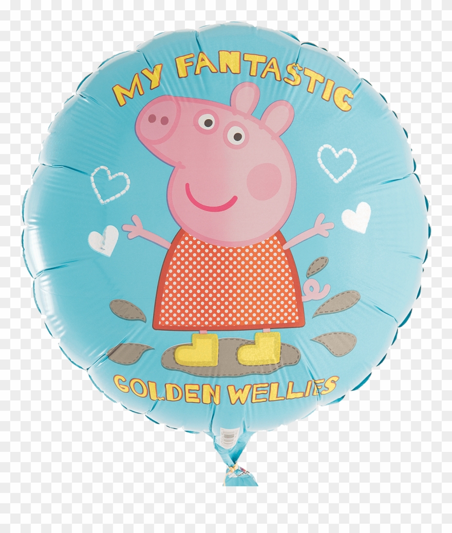 Peppa's Fantastic ~golden Wellies - Balloon Clipart