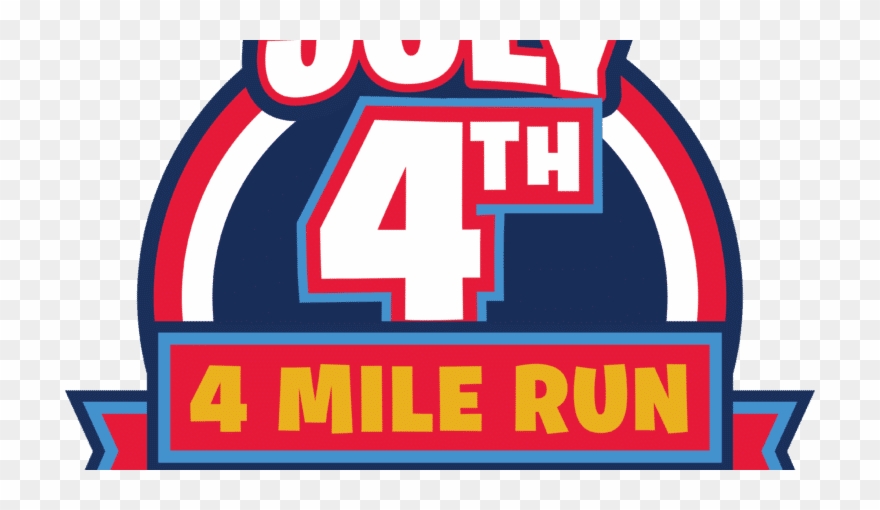 Logo July 4th Fest Run Clipart