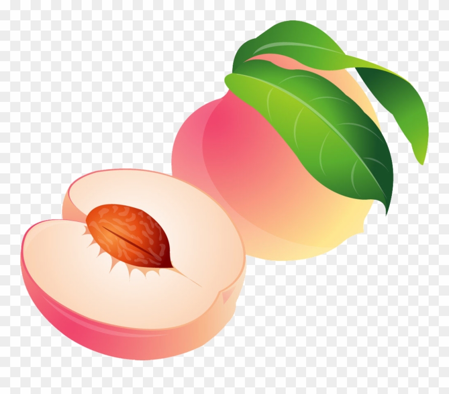 Download Peach Cartoon Png - Peach Cartoon Png Clipart