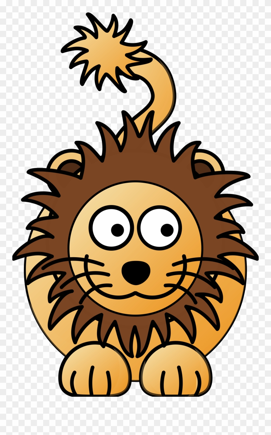 Free Cheerleading Clip Art Pictures Clipartix - Cartoon Lion Clipart - Png Download