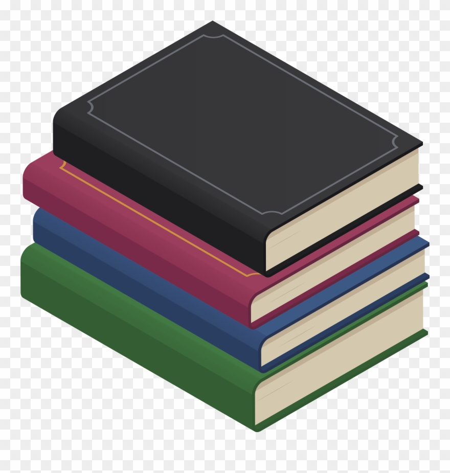 Pile Of Books Transparent Image Clipart