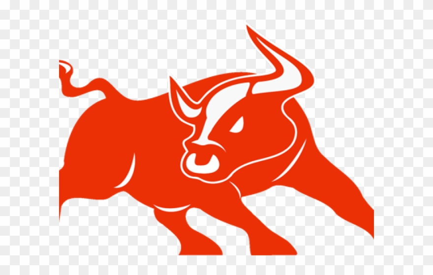 Bull Wall Street Clip Art - Png Download