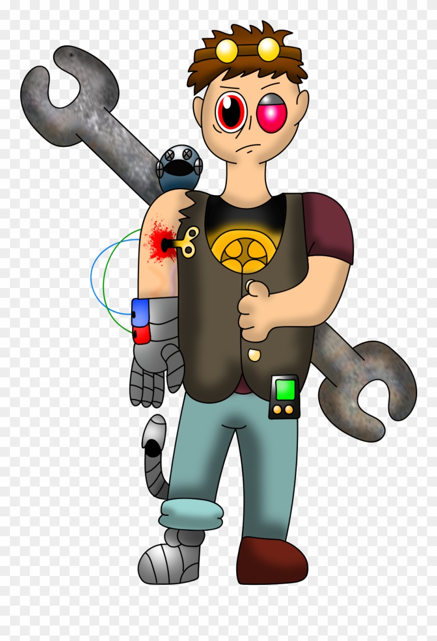 Steampunk Art Prompt - Cartoon Clipart