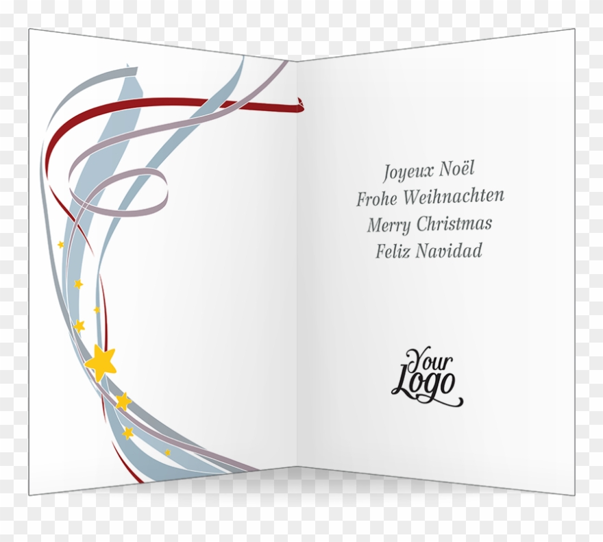 Customizations - Intérieur D Une Carte De Noel Clipart