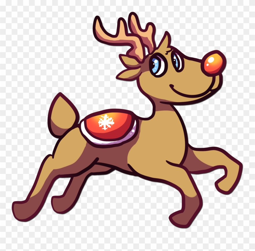 Reindeer - Cartoon Clipart