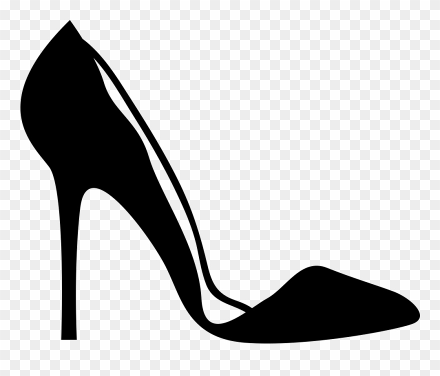High Heel Comments - High Heel Icon Transparent Background Clipart