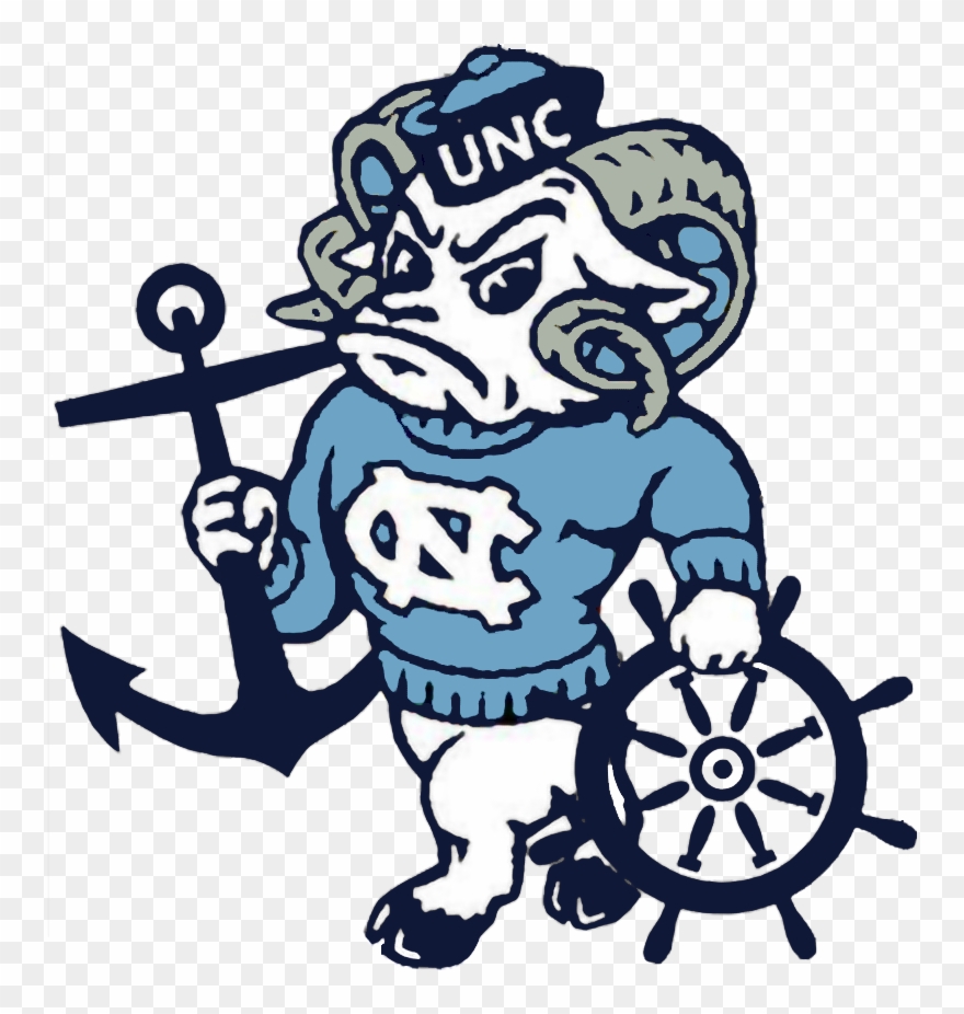 University Of North Carolina - Unc Tar Heel Clipart
