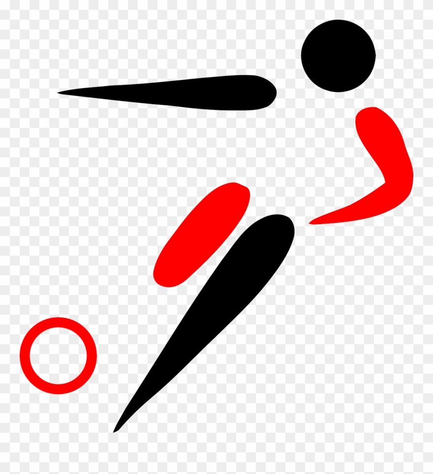 Soccer Player Football - Clipart Hardly - Png Download