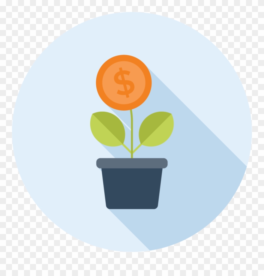 Growth - Vector Icon Investasi Clipart