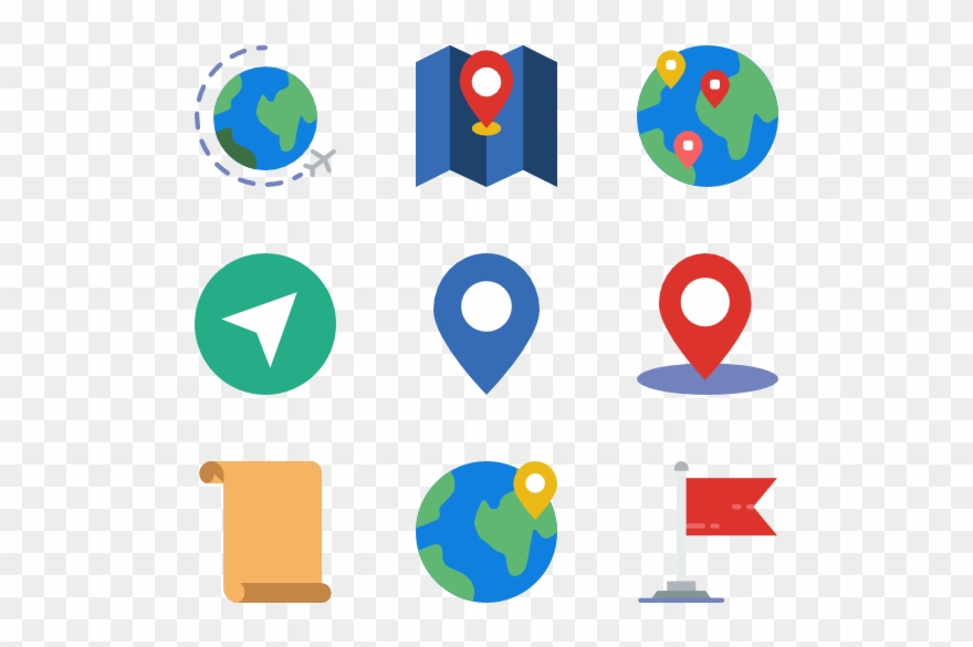 Locations - Vector Icon Start Png Clipart