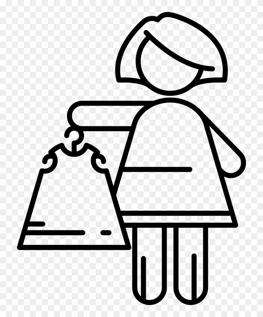 Png File Svg - Nurse Cartoon Clipart Black And White Transparent Png