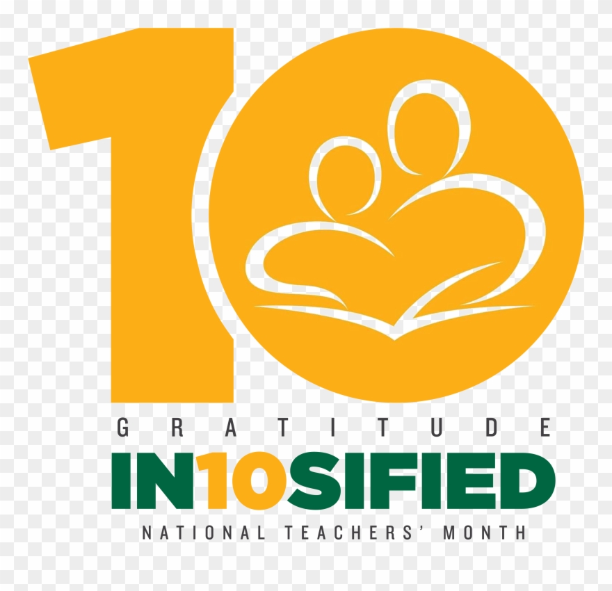 Knowledge Each Book Brings About - National Teachers Month 2018 Clipart