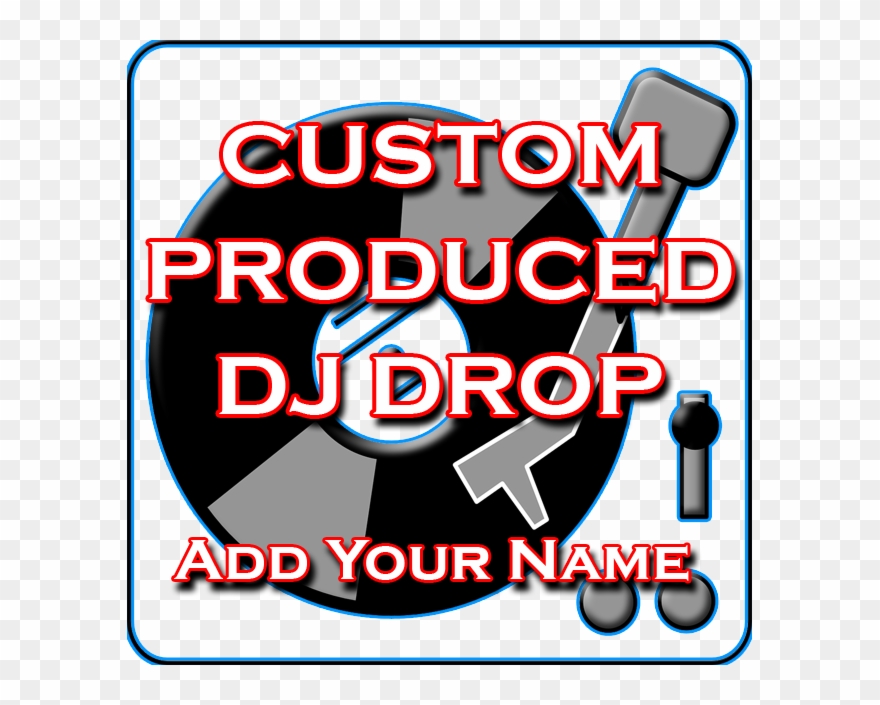 Dj Drops 24/7 Clipart