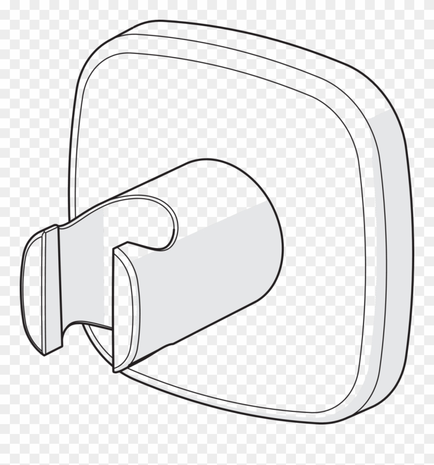 Hansaliving, Hand Shower Holder, Clipart