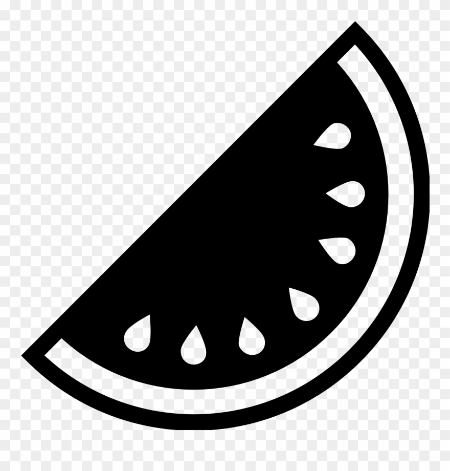 Watermelon Filled Icon Clipart