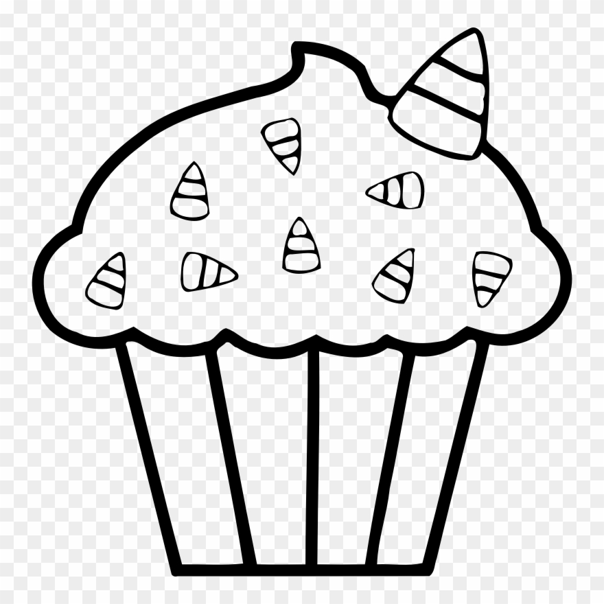 Medium Image - Christmas Cake Drawing Clipart