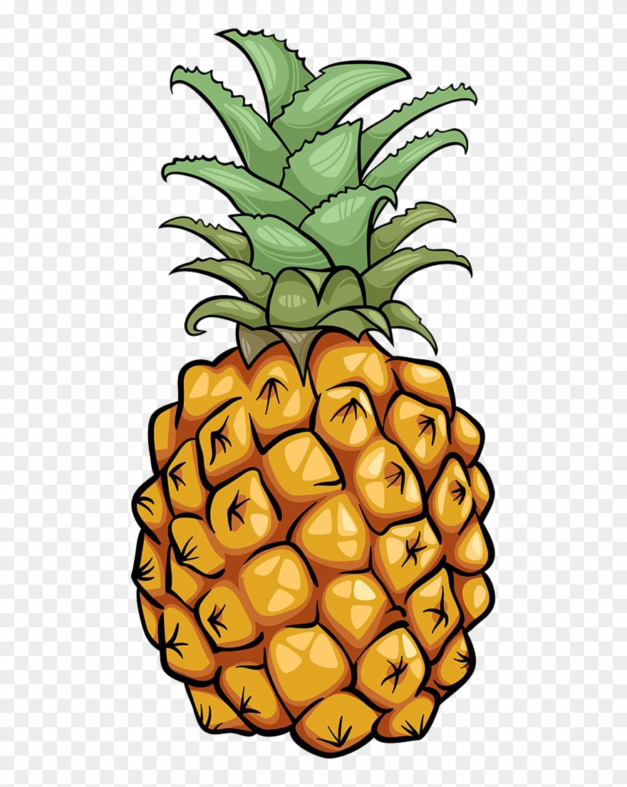 Pineapple Fruit Icon - Pineapple Cartoons Clipart