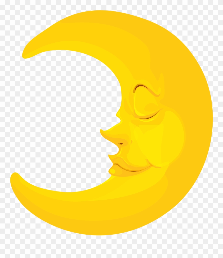 Clipart Of Moon, Misc And Moon Clipart Over - Png Icon Mặt Trăng Transparent Png