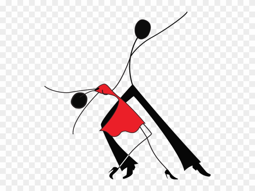 Strategies Is A Ballroom Dance - Dancing Drawing Stick Figures Clipart