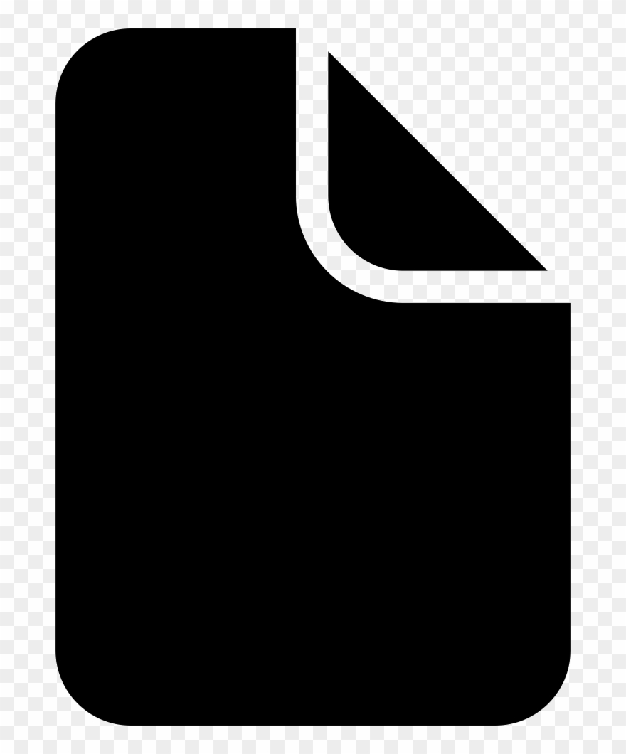 724 X 980 1 - Blank Page Symbol Clipart