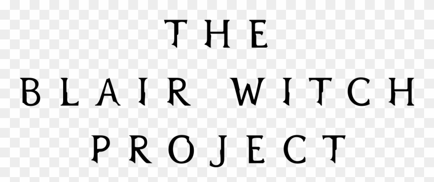 Blair Witch Png Clipart Transparent Stock - Blair Witch Project Logo