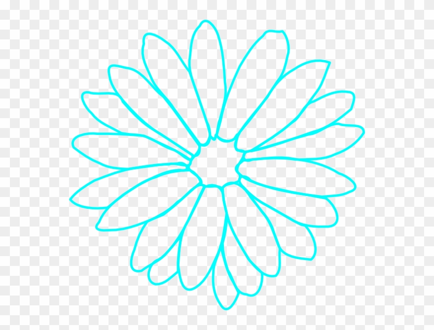 This Free Clip Arts Design Of Blue Flower Png Transparent Png