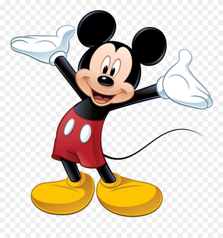 Mickey Minnie Mouse Png - Mickey Mouse Cartoon Clipart