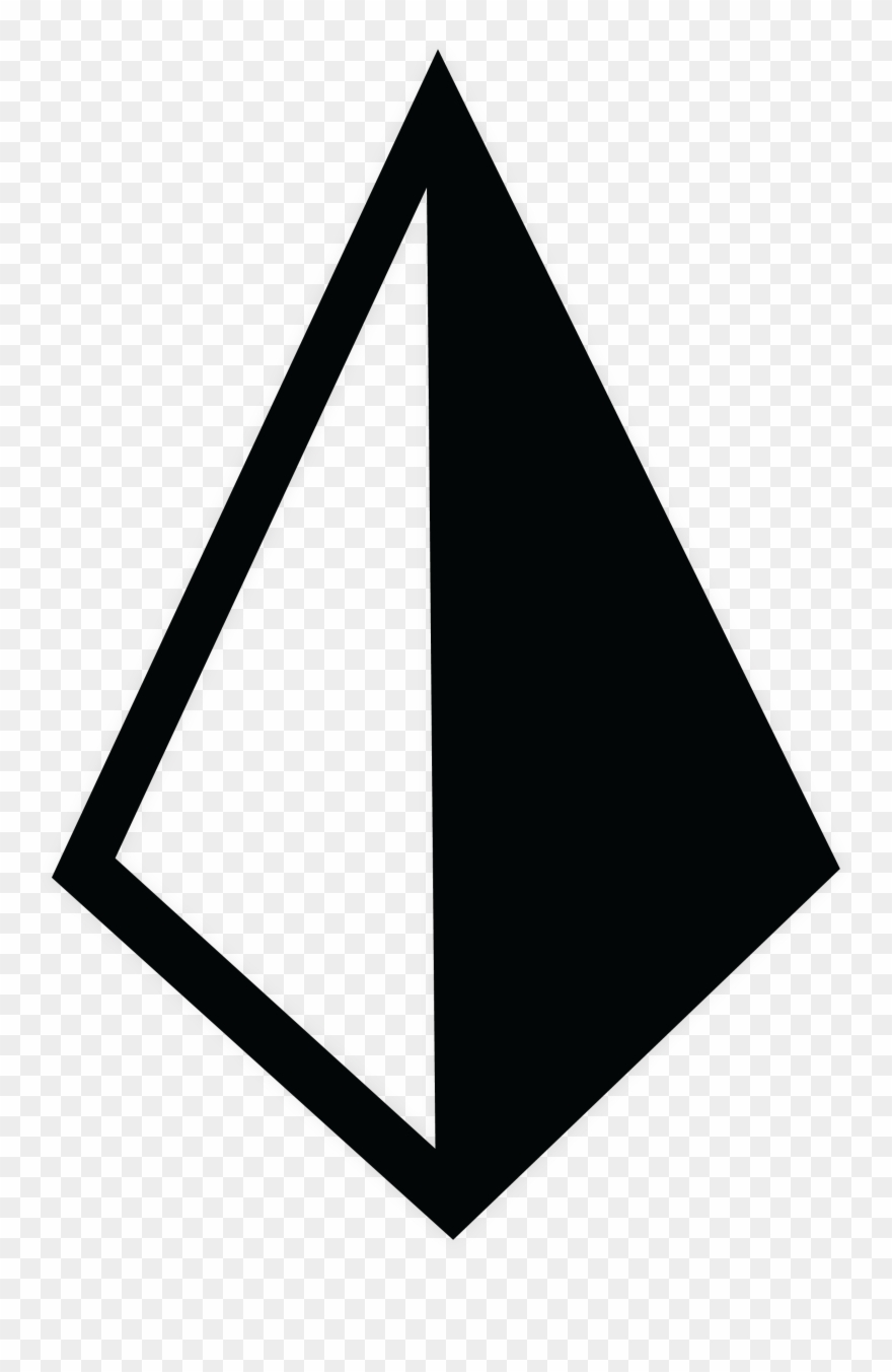 Gwntc Diamond Black - Triangle Clipart