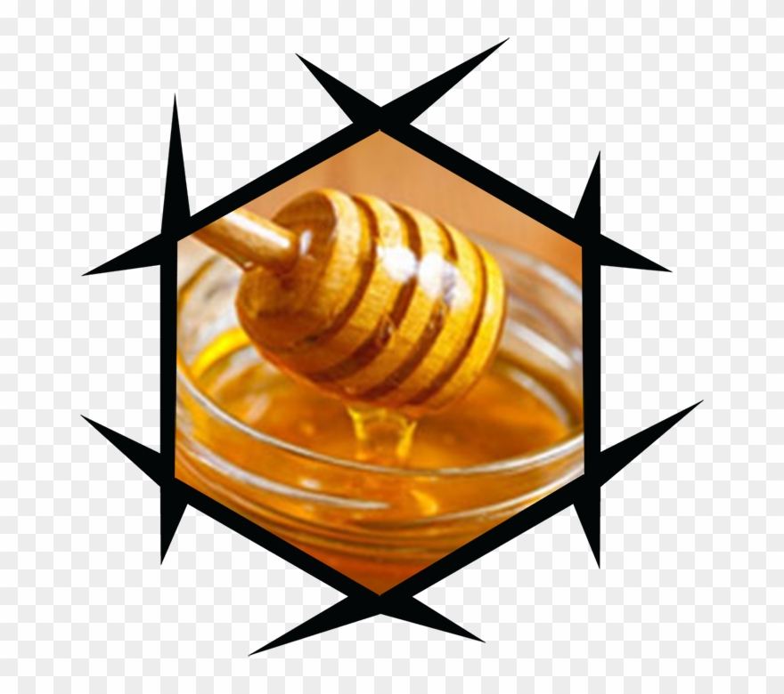 Raw - Bees And Honey Clipart