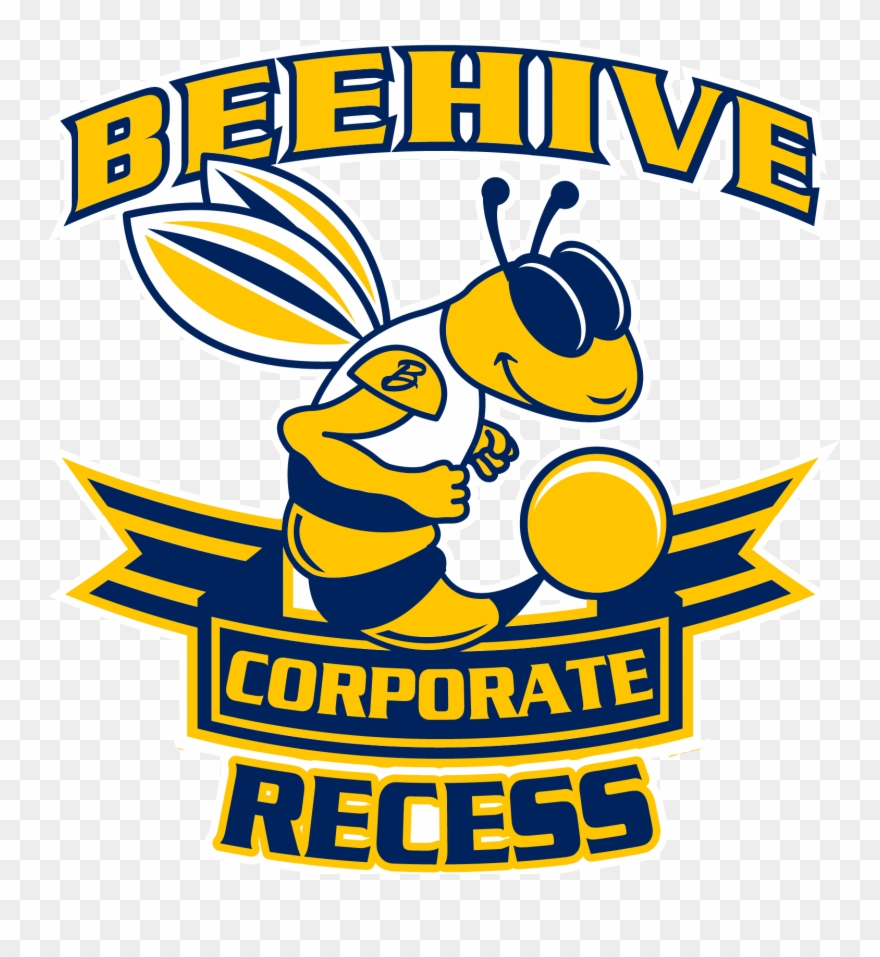 Beehive Recess - Cartoon Clipart