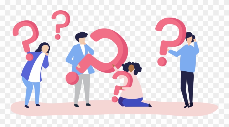 Poor Communication - Point Interrogation Clipart