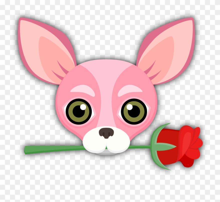Chihuahua Love, Emoji Stickers, Dog Breeds, Cute Dogs, - Chihuahua Princess Clipart - Png Download