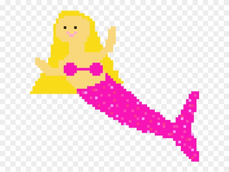 Mermaid - - Fred Fnafhs Pixel Art Clipart